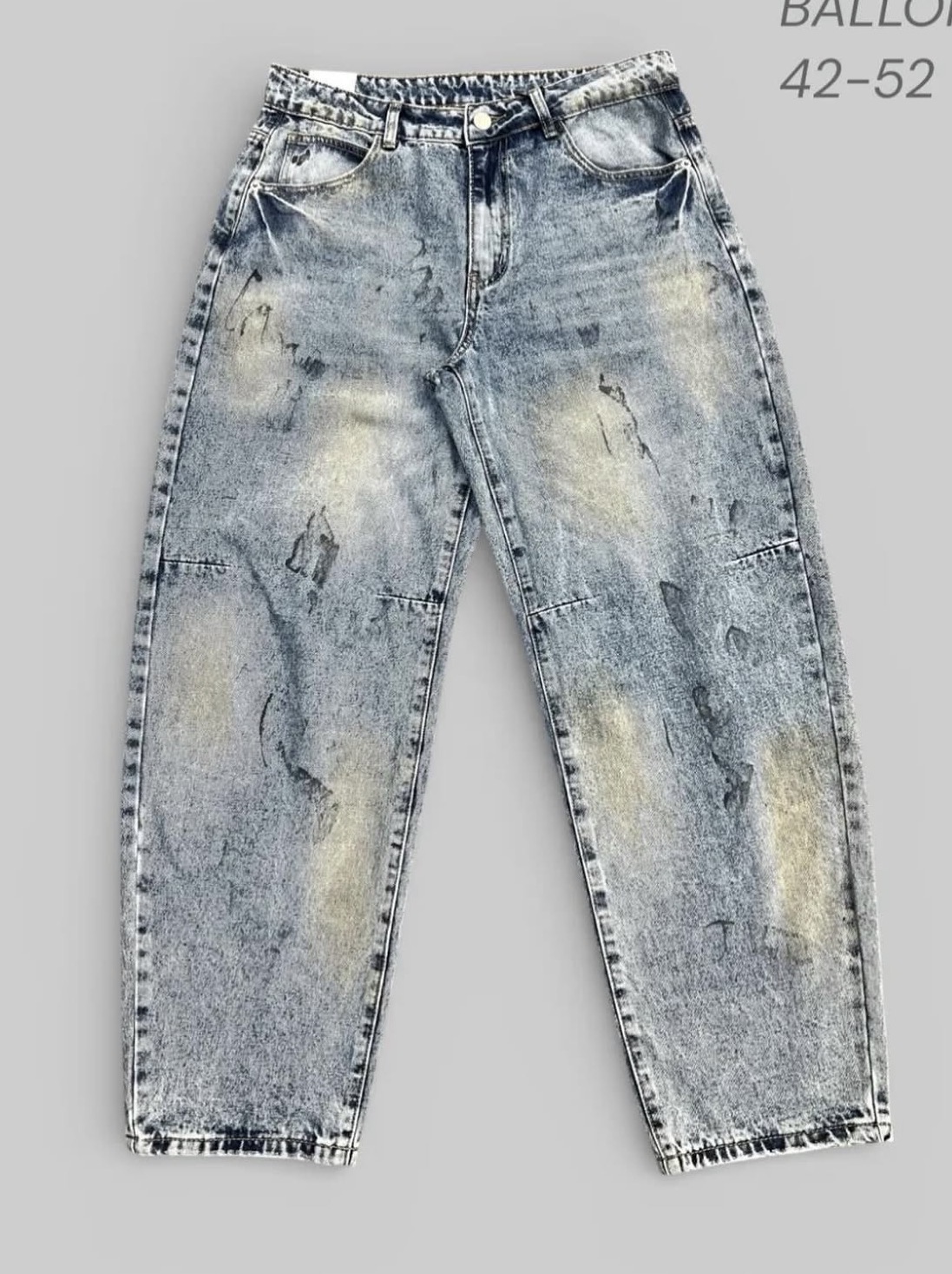 Jeans Balloon Dirty Wash
