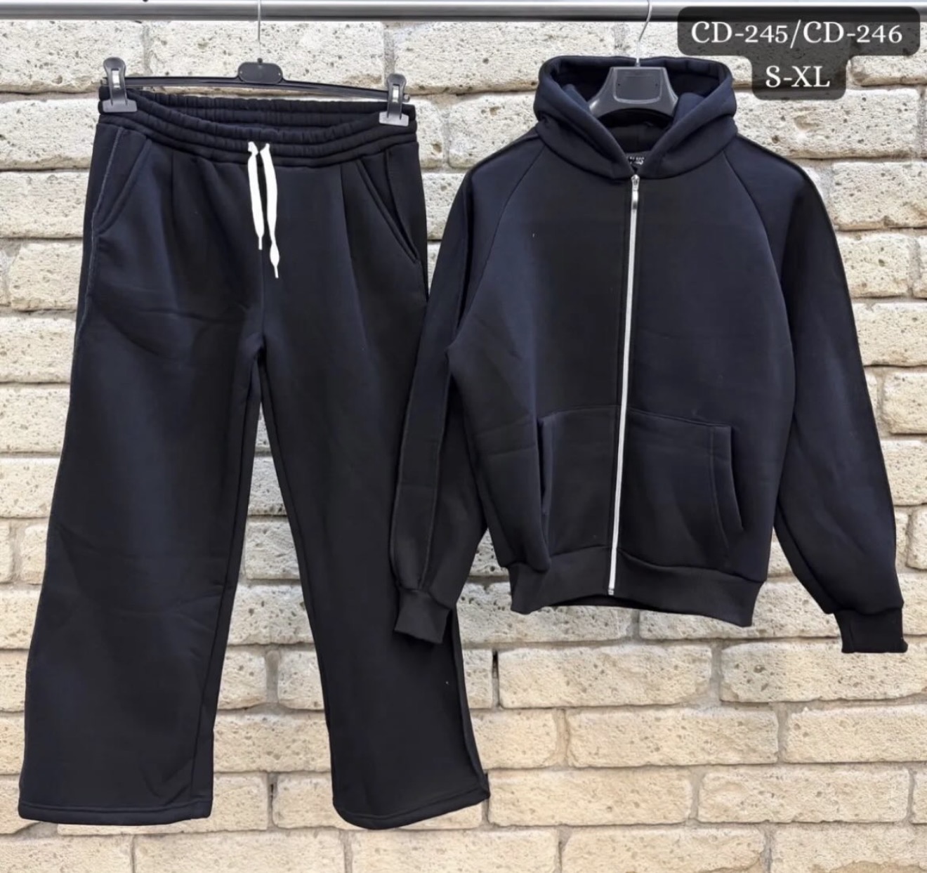 Coordinato Tuta Zip Hoodie