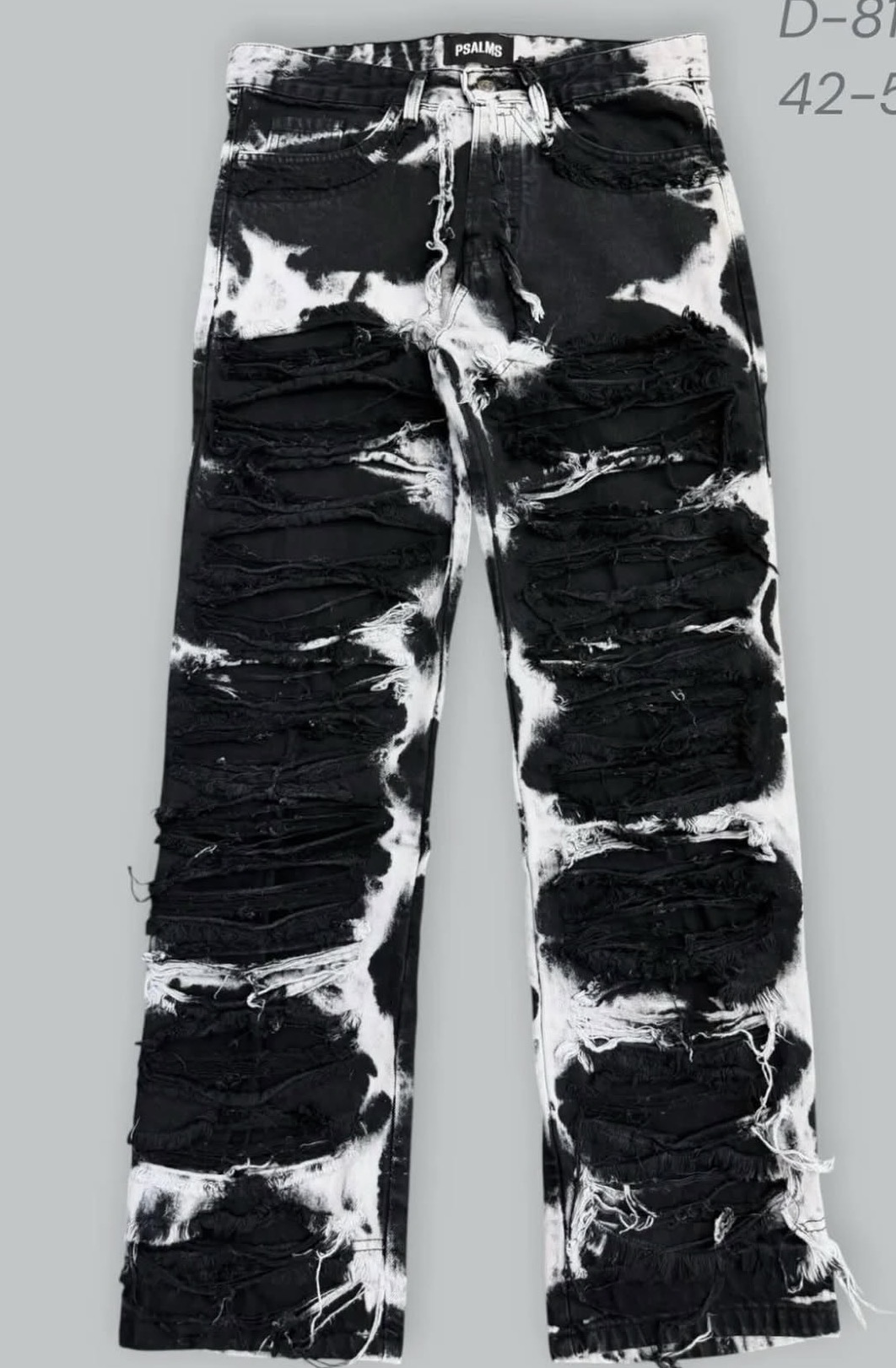 Jeans Psalms Destroyed Bleach